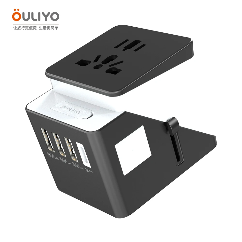 
Портативное быстрое зарядное устройство usb универсальный адаптер для путешествий ежедневные потребительские товары 