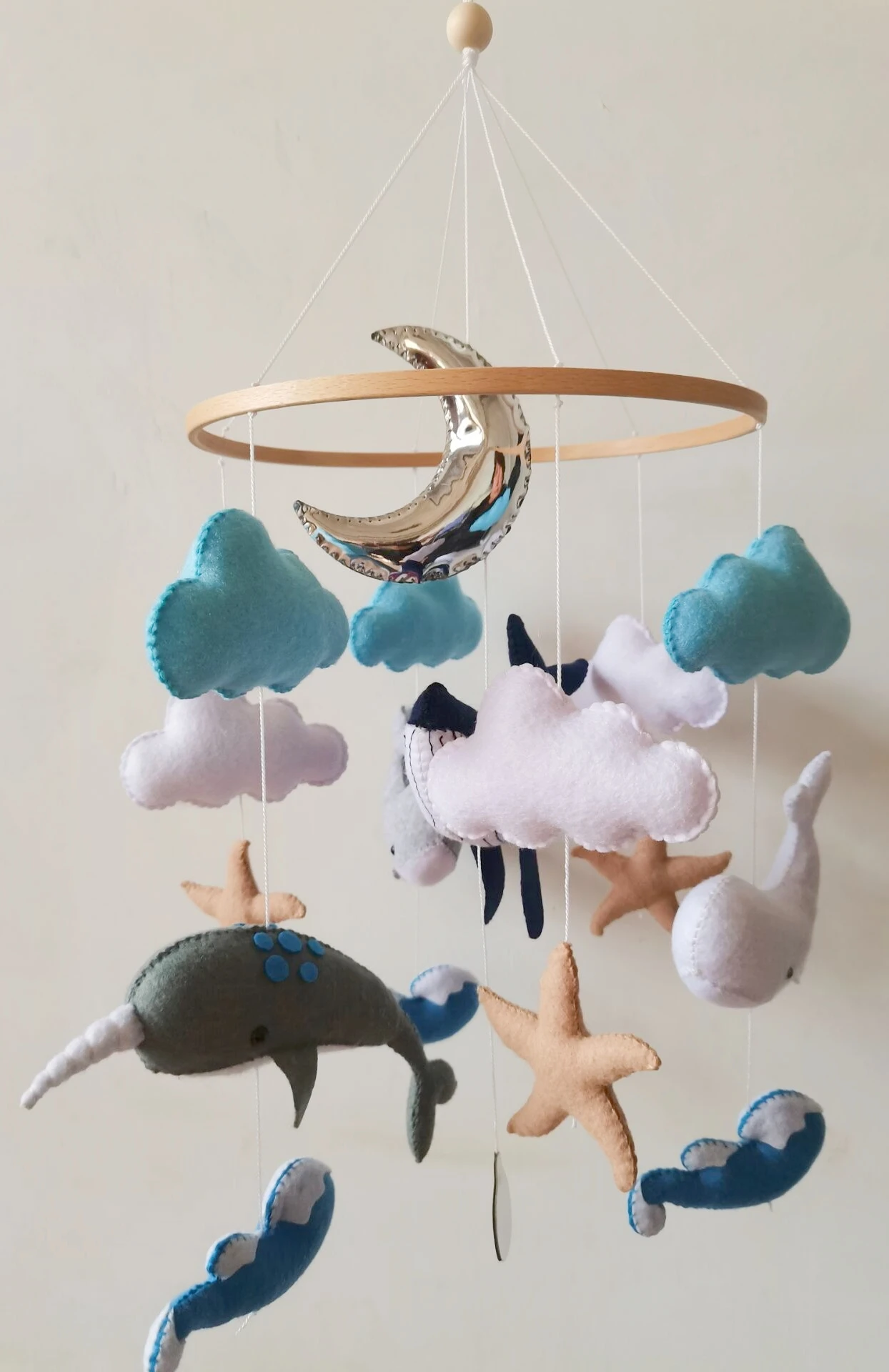 Wind Chime Wholesale Hanging Toy for Baby Crib Boho Baby Cot