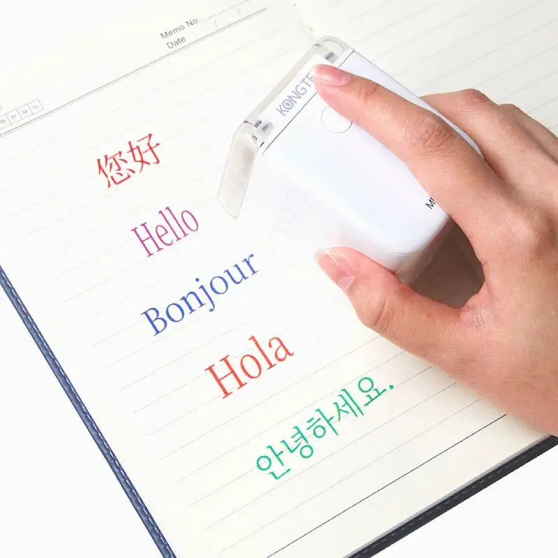 Mbrush Mini Handheld Wireless Printer - Portable Inkjet For DIY Printing On Paper, Skin, Fabric, IOS & Android