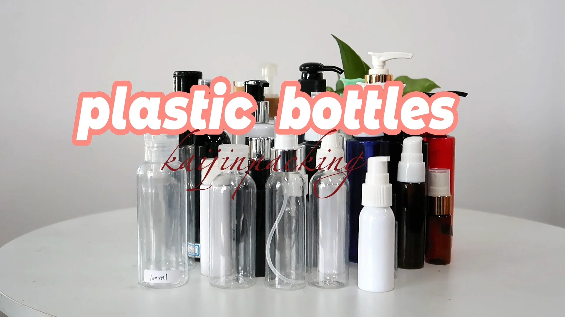 All Capacity Recyclable Plastic Lotion Pump Pcr Pet Customized Cream