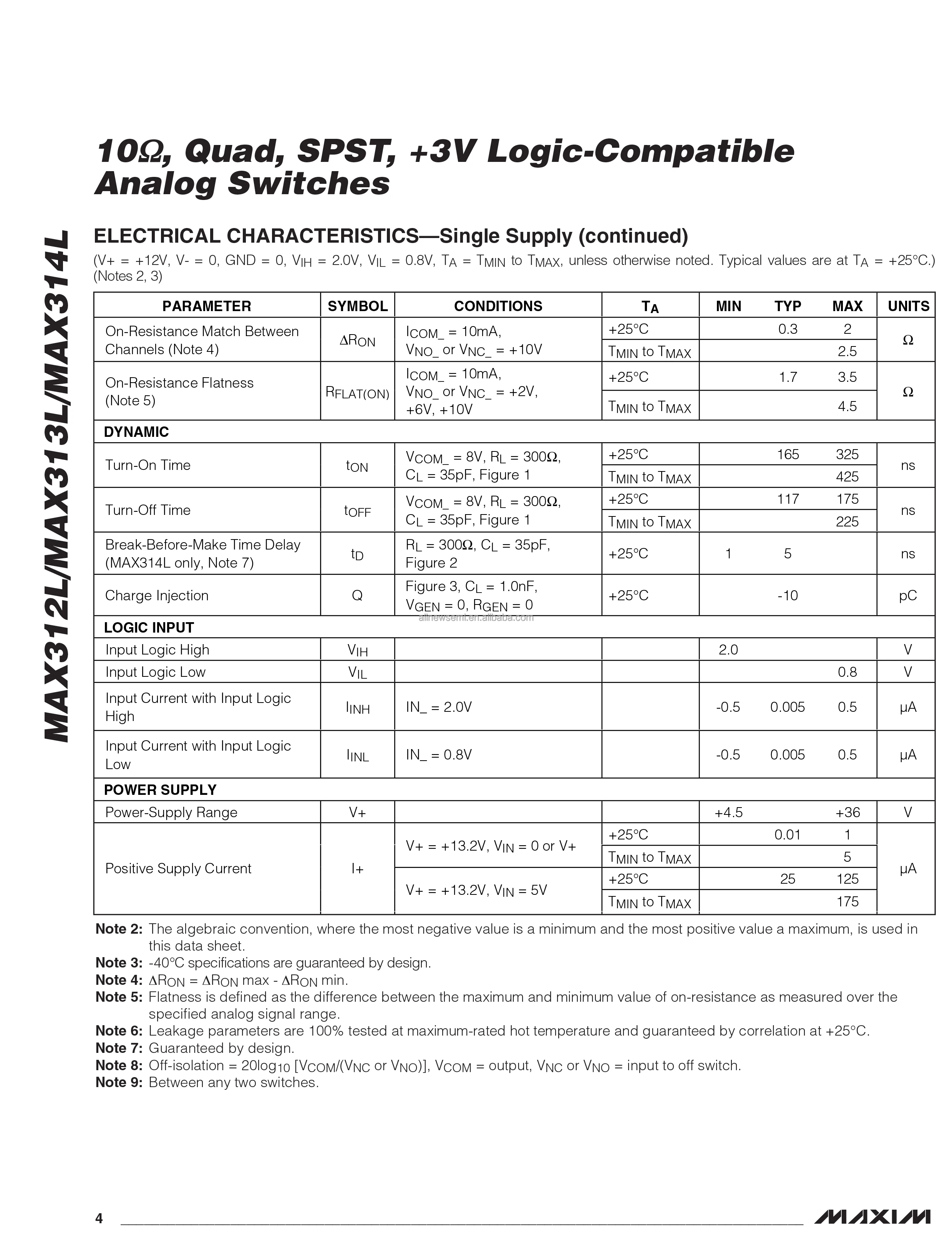 MAX312LCSE-4