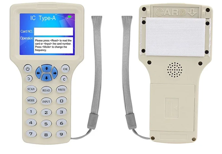 125KHz Handheld RFID Writer/ Copier/ Readers/ Duplicator With 10PCS ID ODUS 