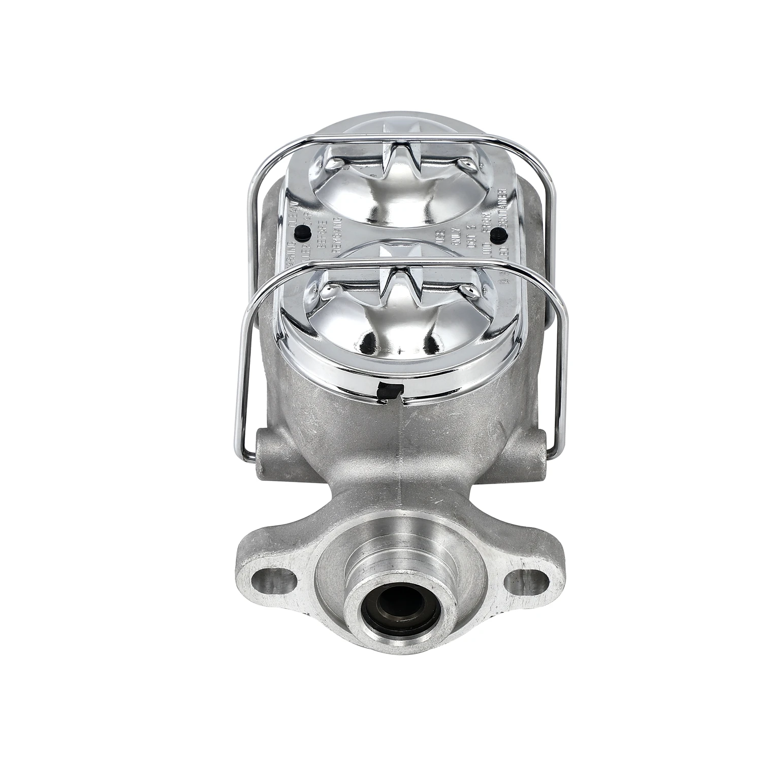 Universal Aluminum Brake Master Cylinder W/1" Bore 4 Port Gm Street Rod