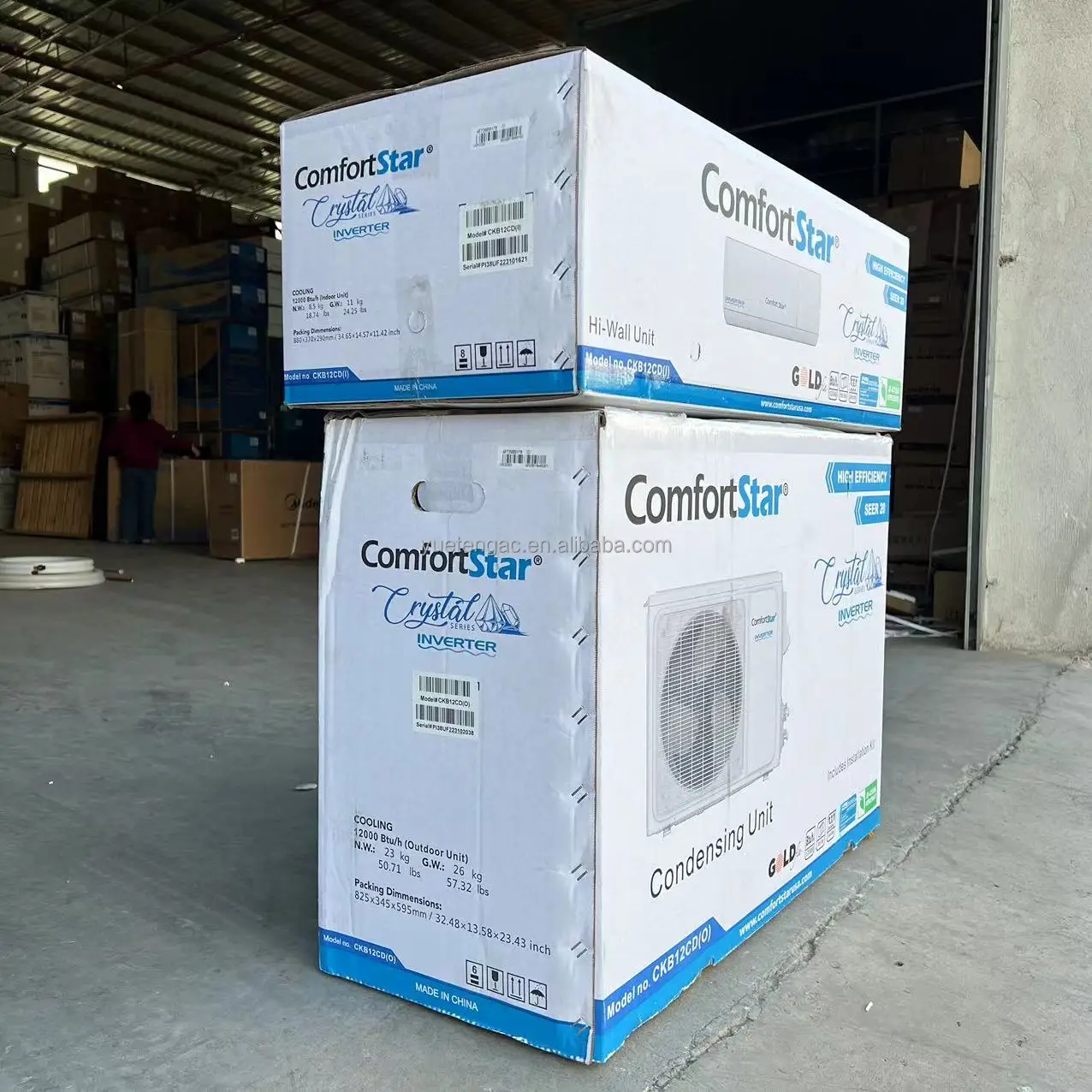 Comfortstar DC Inverter Ductless Mini Split SEER 20
