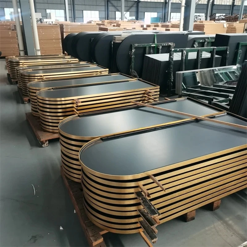 product smart led modern full length wall mirror arch framed anti fog light mirror glass price-10