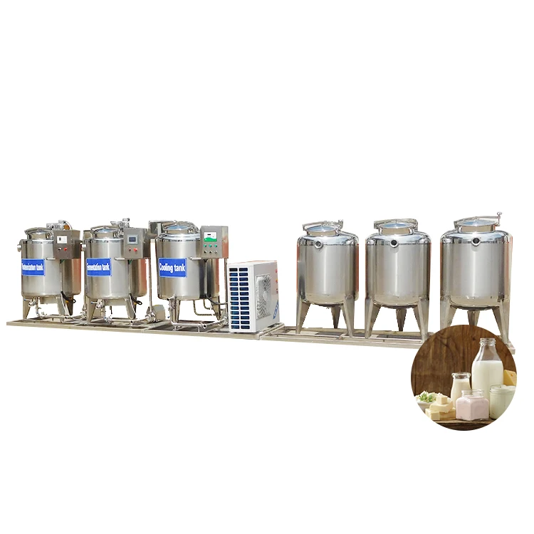 Automatic Pasteurized Uht Yogurt Dairy Milk Production Machines Cheese