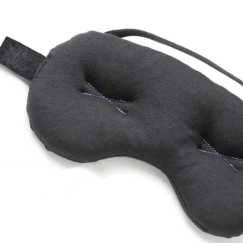 Gentle Pressure Sleep Eye Mask,Weighted Eye Mask Filled With Beads,Eye Pillow Cold Compress for Headaches and Dry Eyes