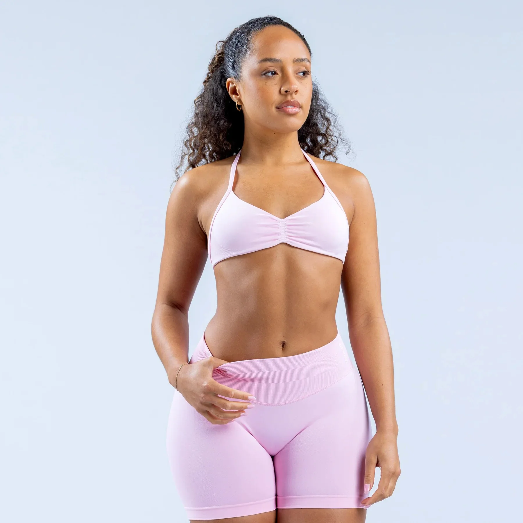 Women's Comfortable Quick Dry Active Sports Bra Breathable Push-up Yoga Fitness Sports Bra Spandex Lining XS-XL Print Line
