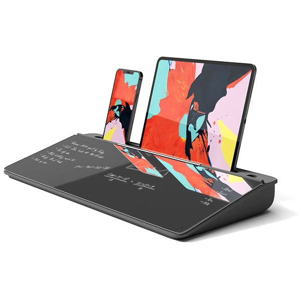 Горячая Распродажа Amazon сухая стираемая стеклянная белая подкладка настольные органайзеры черная настольная доска для