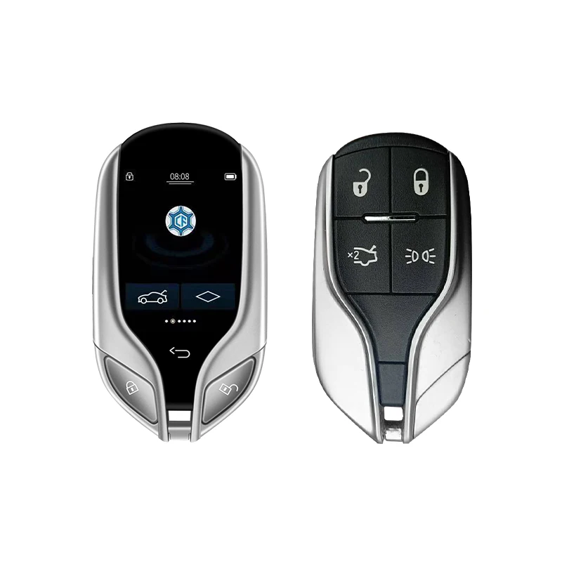 Wireless Smart LCD Key Universial Car Smart Auto Lcd Touch Remote ...