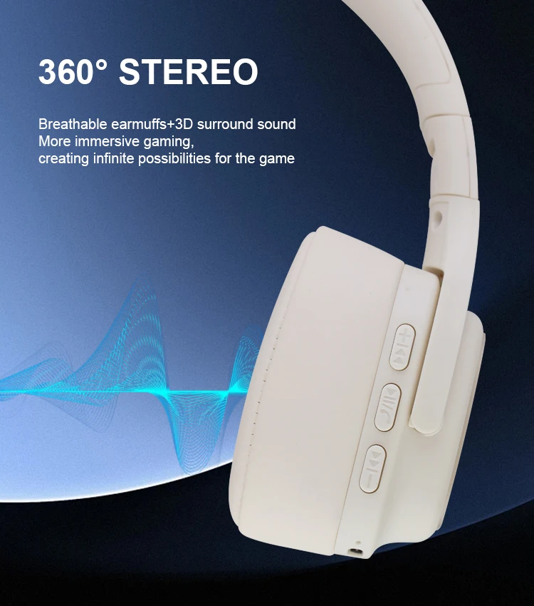 Kisnoli A11 Gaming Products Premium Headphones TWS Headseat with Light