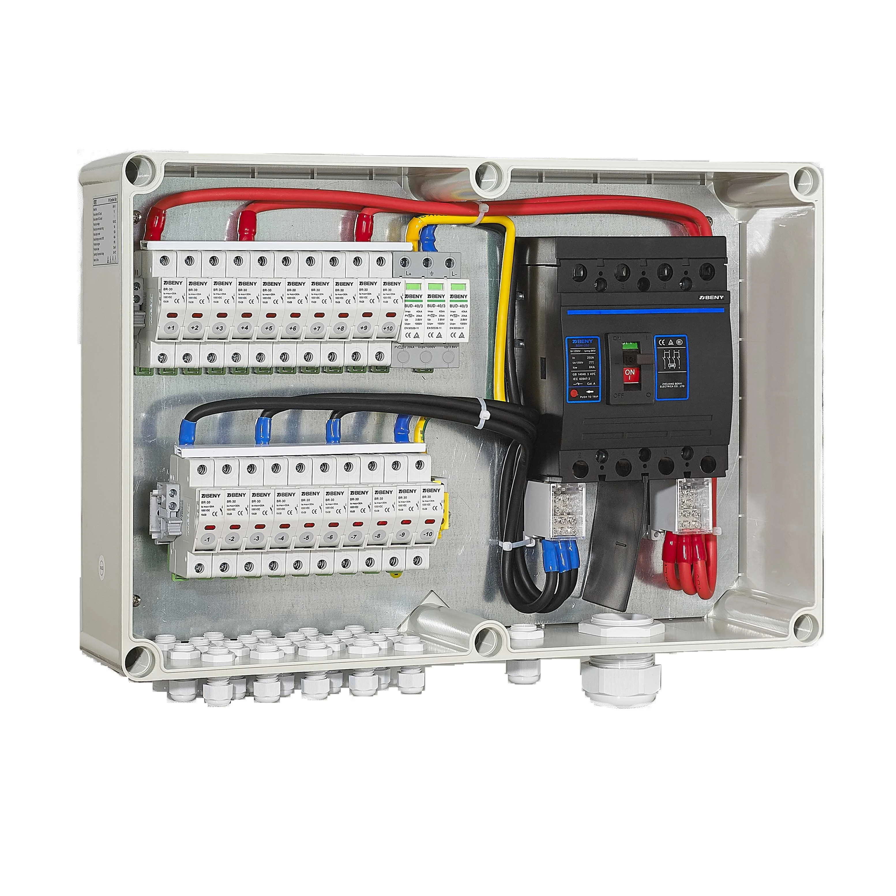Interruttore Isolatore Solare DC 1000V 32A - IP66 Impermeabile Con Controllo Intelligente Per Impianti Fotovoltaici
