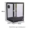 Porte grillagée - 32*32*46cm plateau inclus