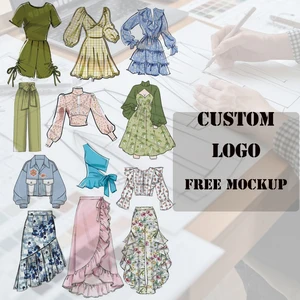 2026 Made in China Verified Manufacturers OEM/ODM  Custom Brand Logo Designer Premium Clothes Y2k Clothing Women's Mini Dress