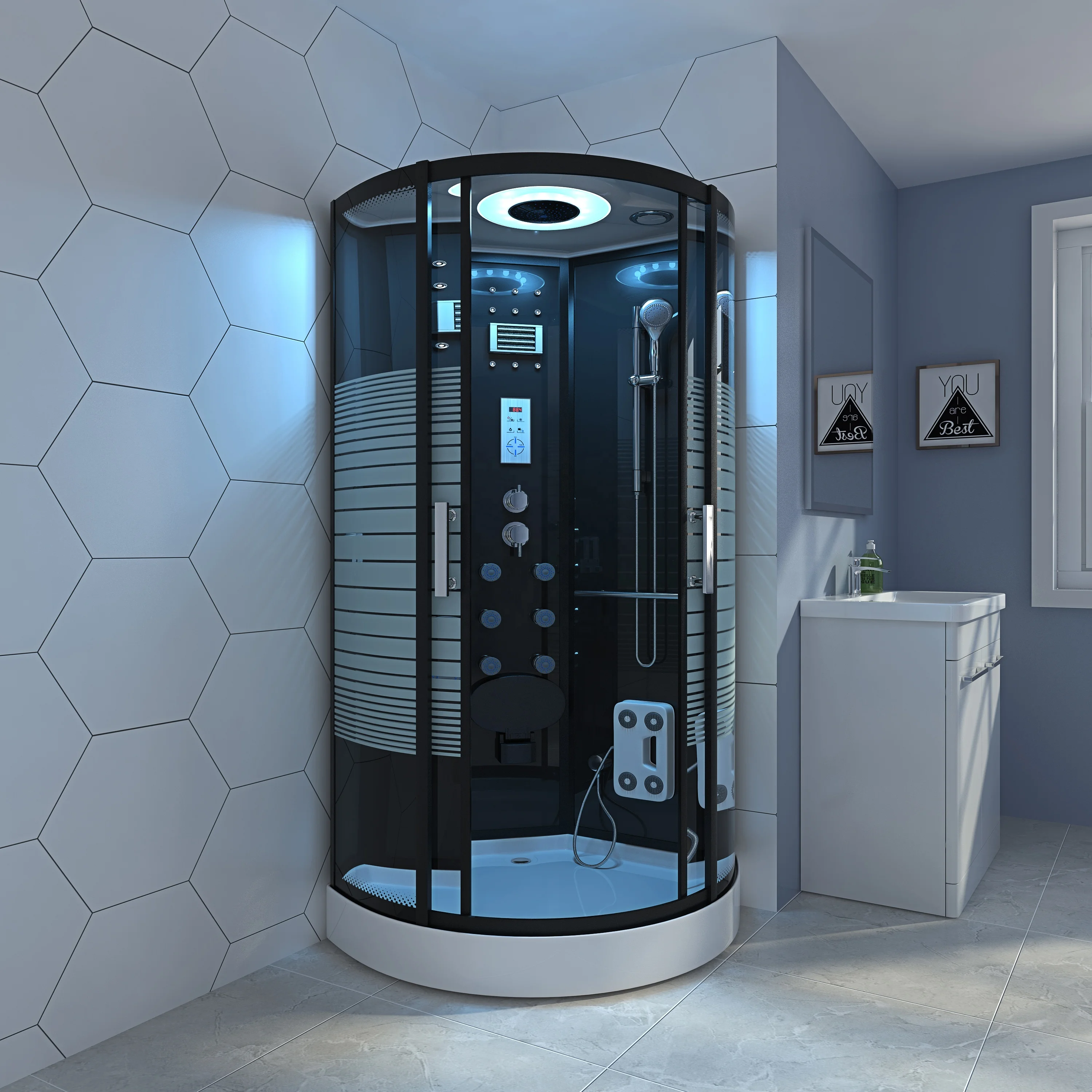 Shower cabins with steam фото 22