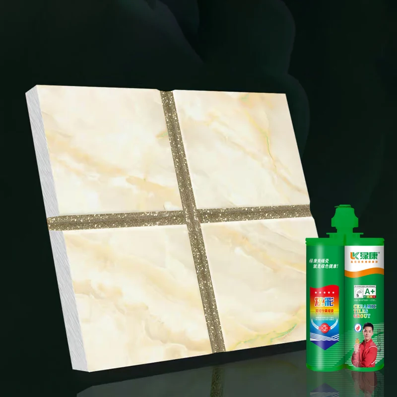 Gold Metallic Tile Grout Adhesive and Tile Grout Colour