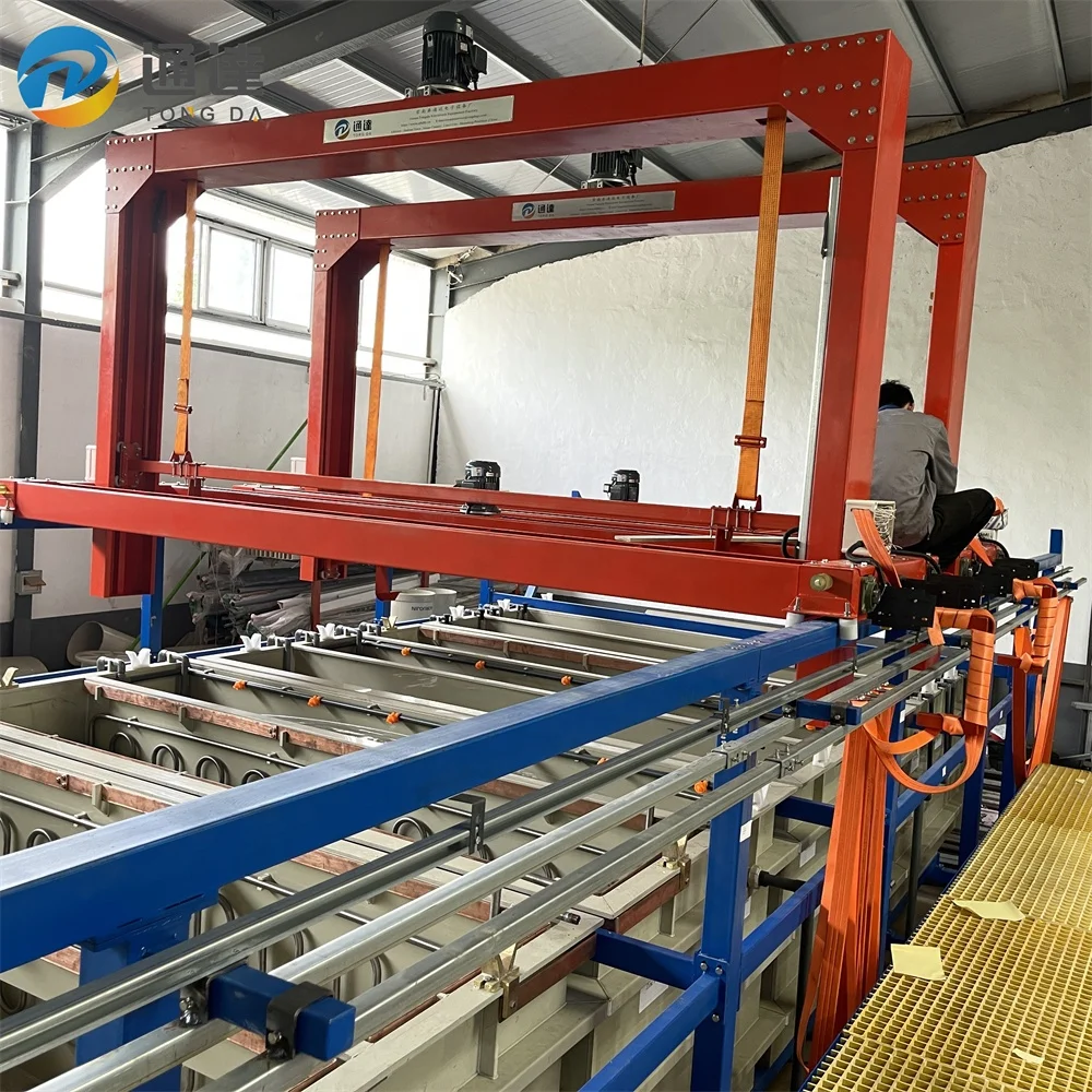 Tongda полуавтоматическая оборудование для гальванического покрытия из цинкового линии установка нанесения гальванических покрытий