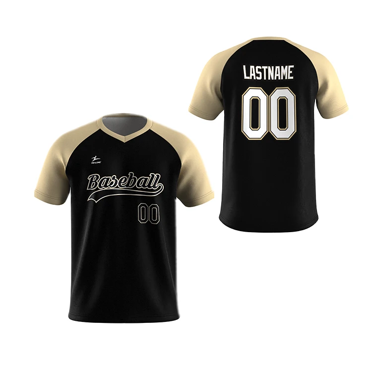Custom Stripe Baseball Uniform Wholesale Plain Sublimation Logo Design Team Club Softball Jerseys Set