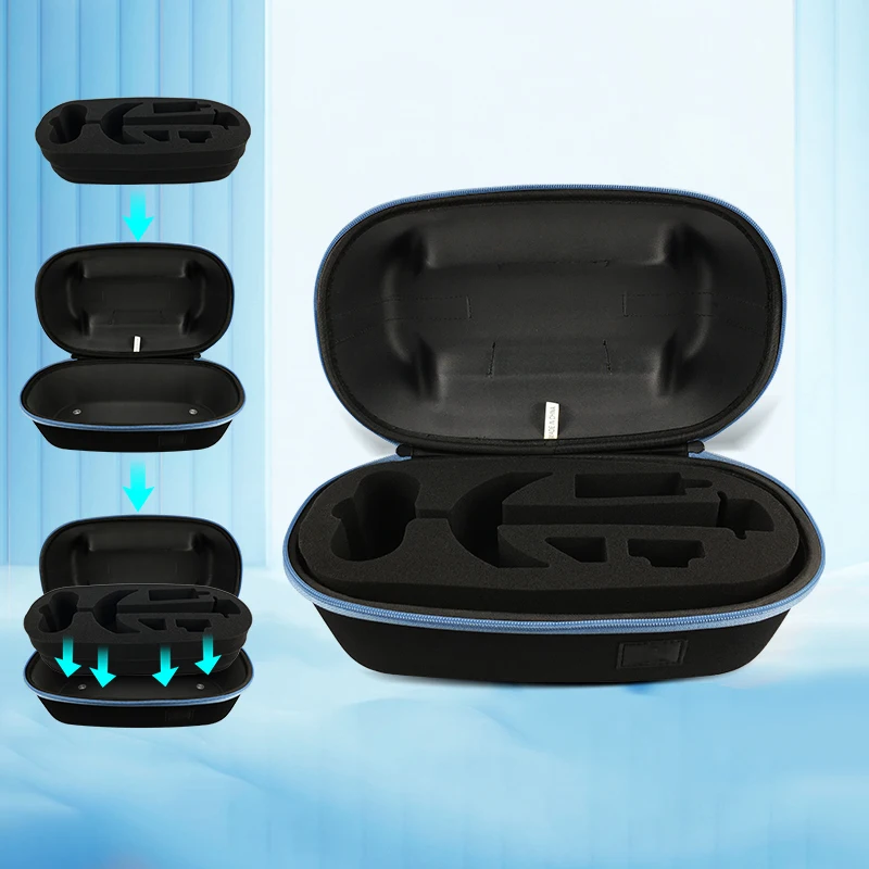 EVA Medical Device Tool Case OEM Waterproof Shockproof Custom Logo Zipper Closed Storage Case for Travel Camping 4 EVA Medical Device Tool Case OEM Waterproof Shockproof Custom Logo Zipper Closed Storage Case for Travel Camping - Image 4