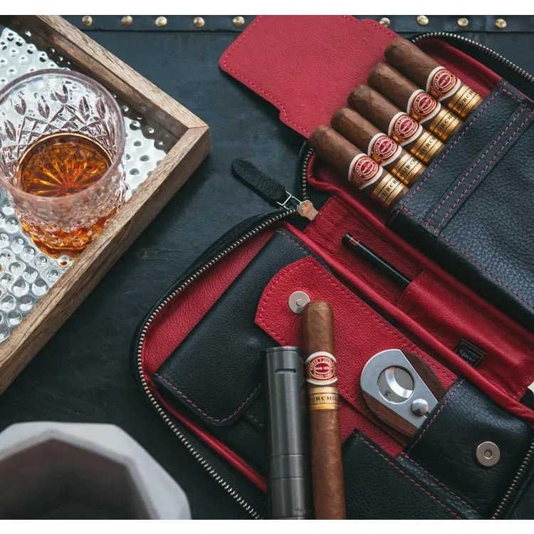 Peter James Custom Leather Cigar Case – The Cigar Bank