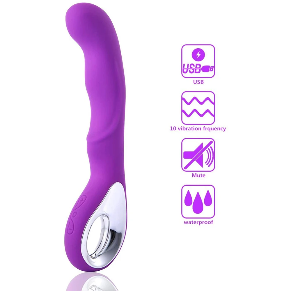 Giocattolo del sesso del vibratore del punto G per le donne Stimolatore vibrante del clitoride Ricaricabile a 30 velocità Impermeabile_voghion.com
