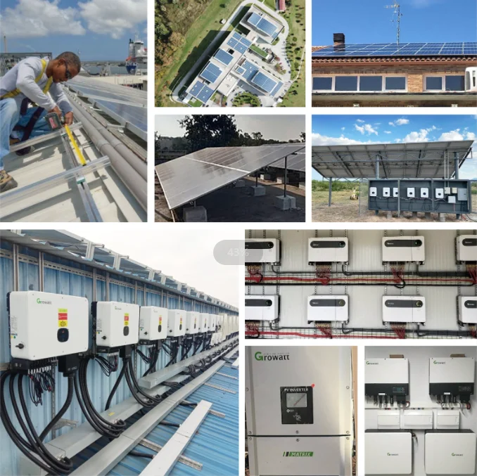 Growatt MIN 6000TL-X Solar Inverter Single-Phase  Output 48vdc Battery Voltage for On-Grid Solar Installations factory