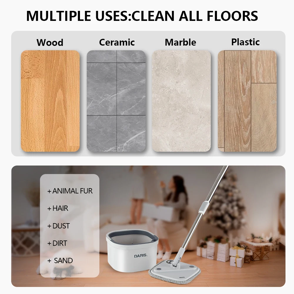 DARIS новая система для швабры и