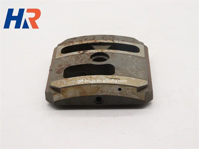 Original Bagger Hydraulische Haupt pumpen teile Ventil platte