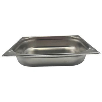 Buphex embossed gastronorm pan High Quality Catering Equipment EU style GN PAN 1/2-65 SS201 stainless steel 304 for commercial