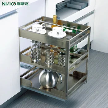 Cestino Estraibile Rejs Per Lavanderia - Con Chiusura Morbida, Per Mobili Da Cucina O Bagno, 400 Mm - Foto 11