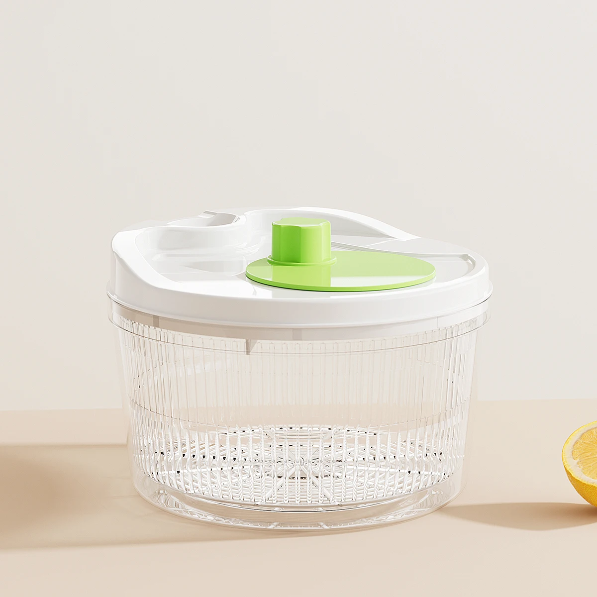 WANUO Döner Salata Sıkacağı Sebze Sıkacağı Meyve Sıkacağı Plastik PP Malzemeli Salata Sıkacağı