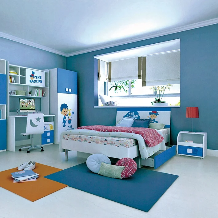 Wardrobe Children Room Furniture Standard Kids Bedroom Size