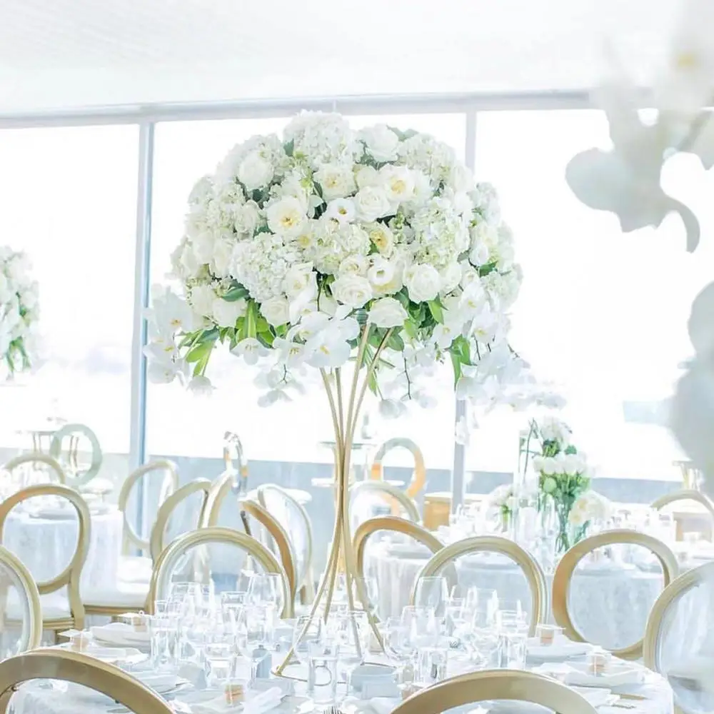 IFG 2020 New Style  Luxury Artificial Flower Arrangement for Wedding Decorative Flower Centerpiece