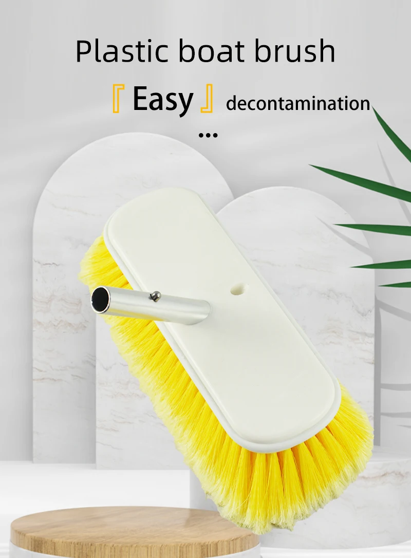 10 Inch Head Truck Boat Auto Car Wash Brushes Telescopic Long Handle