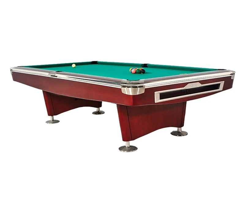 Brunswick Gold Crown VI Tournament Slate Pool Table in Matte Black