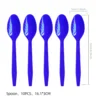 Blue spoons-10 pcs