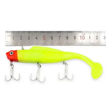 Wholesale 40g Soft Lure Artificial Hard Bait Lead Head Jig Floating Fishing Lure for Ocean Boat and River – Soft Lure – view 5