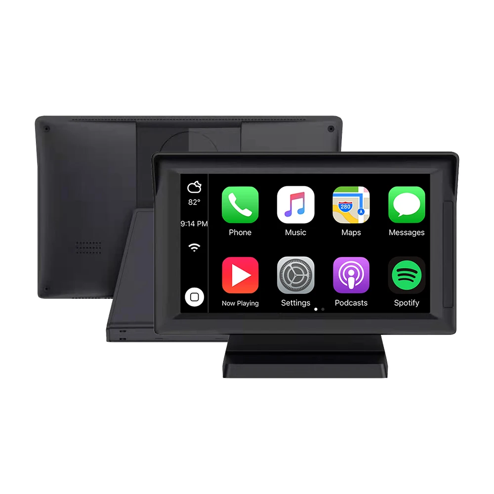 Multimedia Display Car Monitor Gps Navigation Linux Infotainment Wireless Android Auto Portable Carplay Tablet Car Media Player