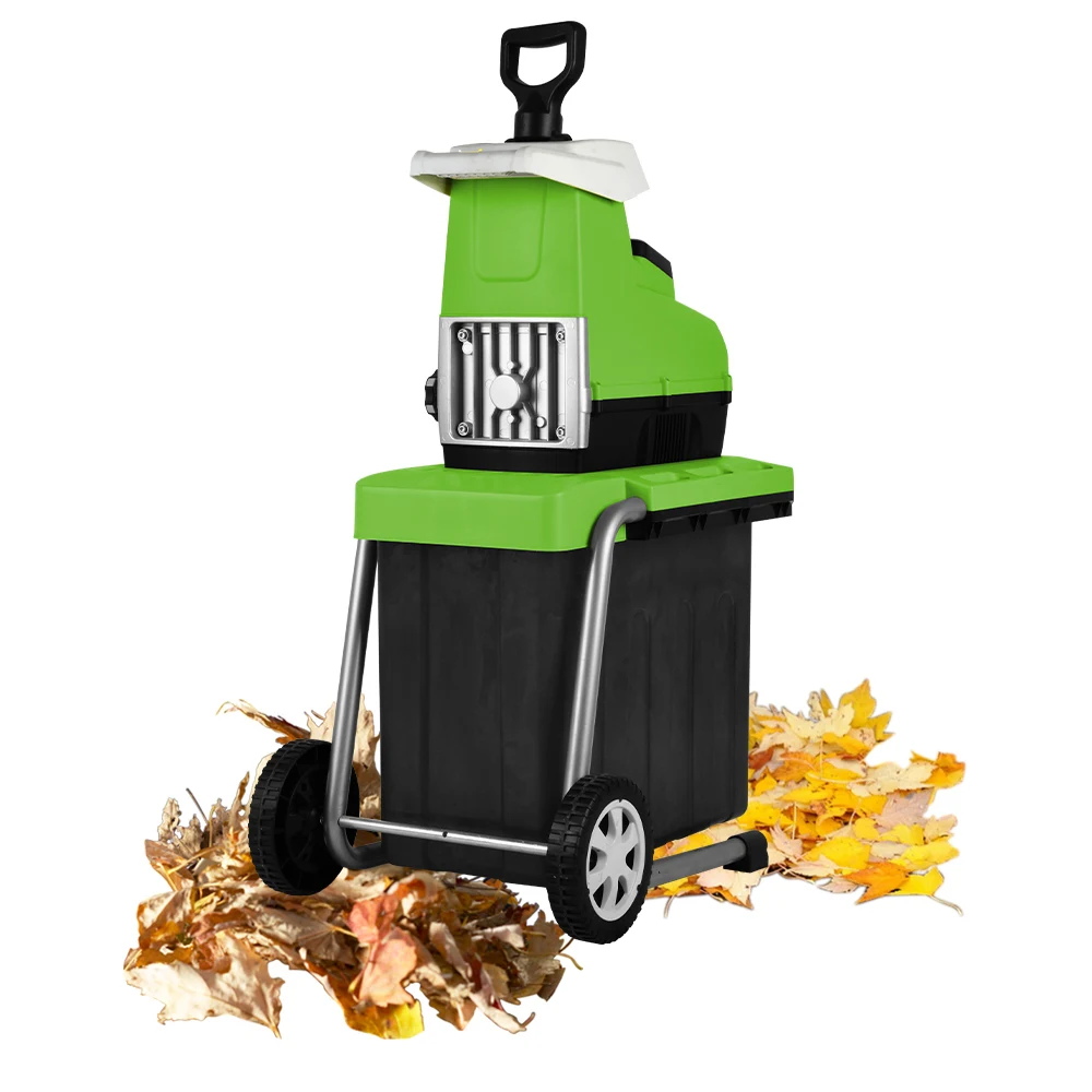 VERTAK Electric Wood Chipper Leaf Mulcher Tree Branches Wood Shredder ...