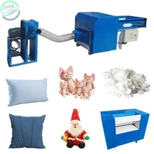 Polyester fiber bale opening pillow filling cushion stuffing machine waste PP cotton fiber opener wool opener recycling machine