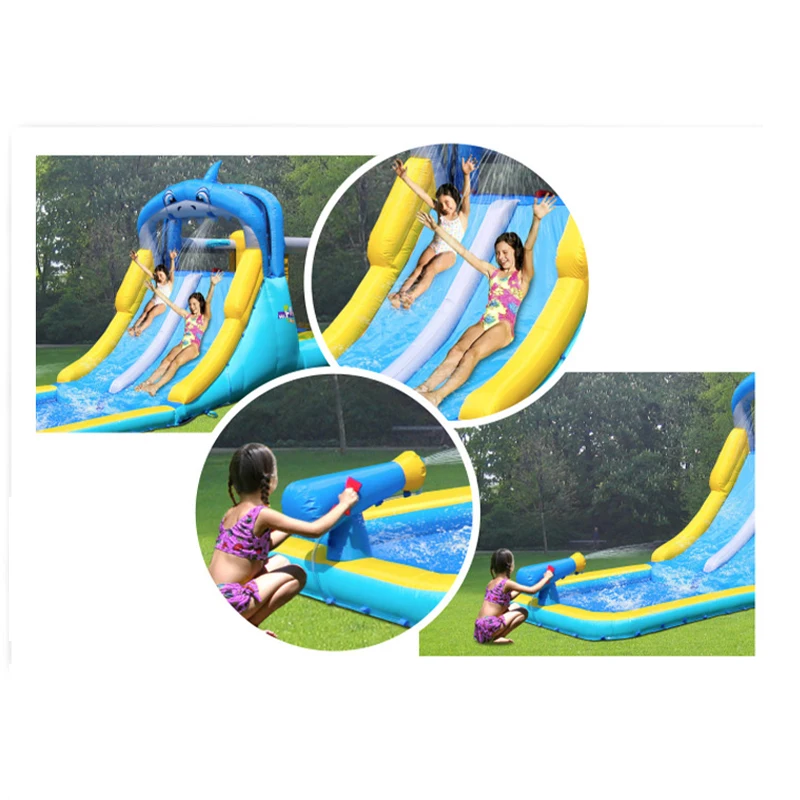 Commercial New Design Pvc Water Slide Inflatable Cheap High Quality Inflatable Water Slide With