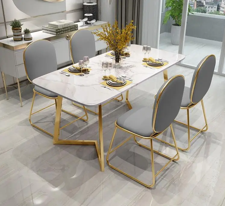 Jogo moderno cadeiras de cozinha elegante minimalista ergonômico  confortável cadeira jantar quarto cadeiras de jantardining conjuntos -  AliExpress