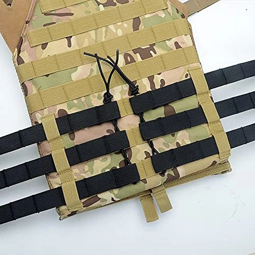 Tactical High-quality Durable Vest Quick Release Skeletal Mesh Wear-resistant Cummerbund Strap Side Tactical Belt