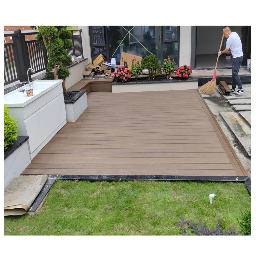 Outdoor Wpc Decking Swimming Pool Composite Board