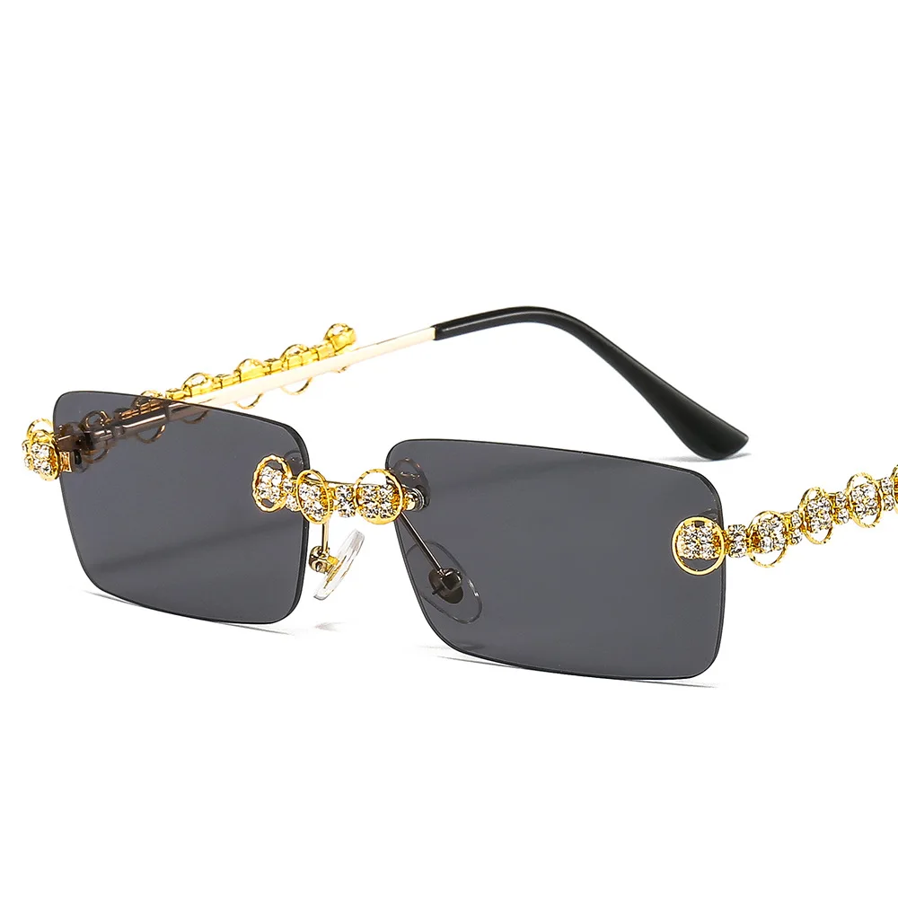 luxury rhinestone sunglasses