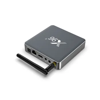 Yutemini Android TV Box for X96 X9 S922X Android 9 Set Top Box with Dual WiFi Antenna Supports 4K H.265 Amlogic S922X 3D Display