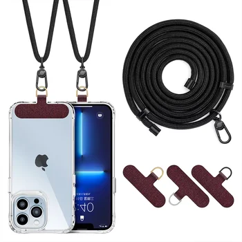 Designer Universal Crossbody Necklace Cell Mobile Smartphone Patch Tab Lasso Tether Strap Phone Lanyard Mobile Phone Accessories