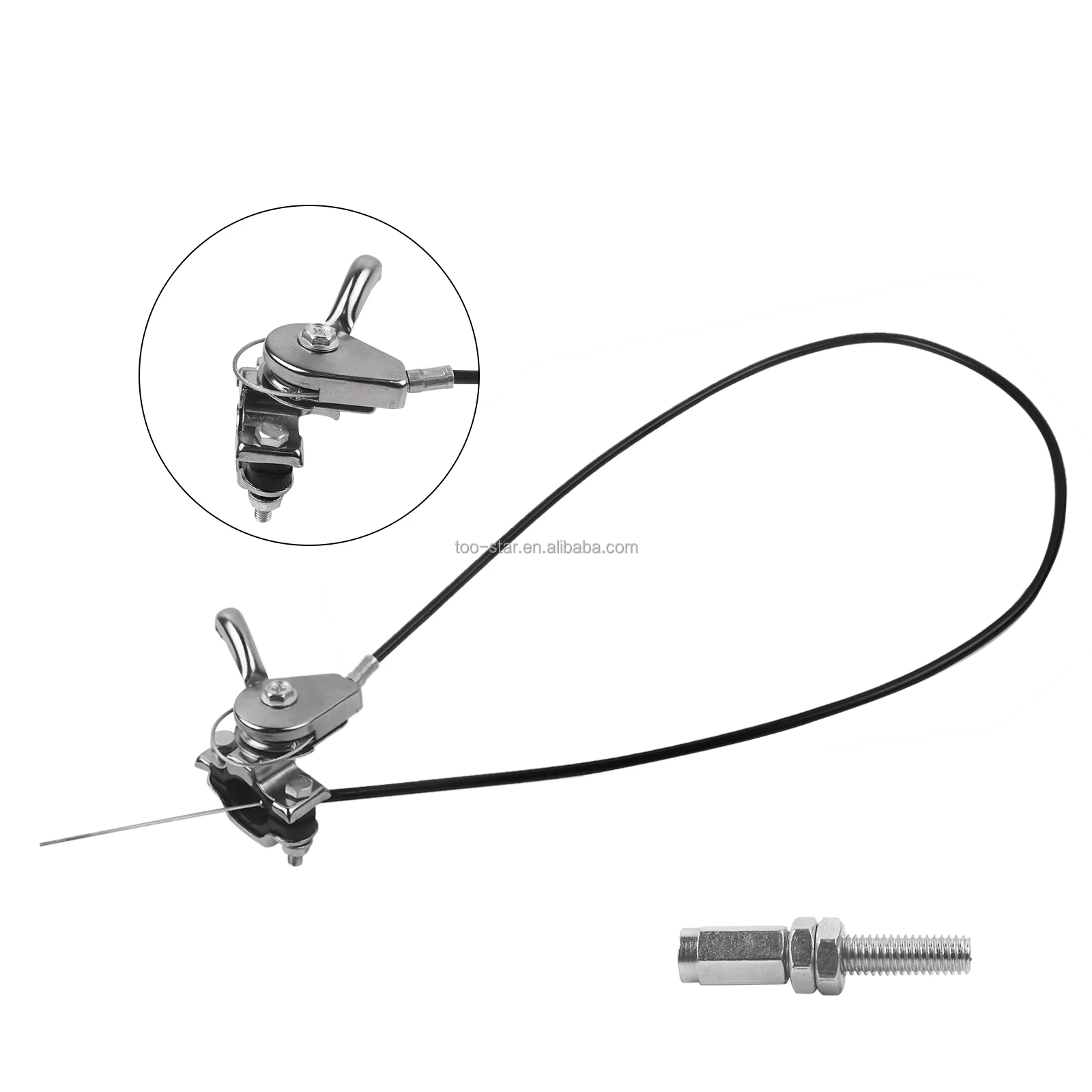 Universal Motorcycle Throttle Control Cable Manual Thumb Throttle Hand Control Cable Buy