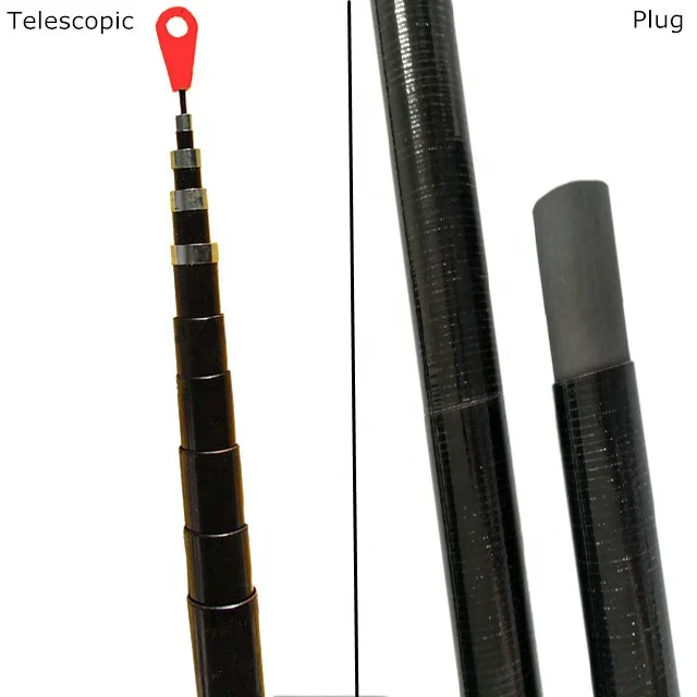 Pali in fibra di vetro VOSS.farming, 110 cm, 4 isolatori poggiapiede