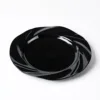 Assiette à pâtes - noire